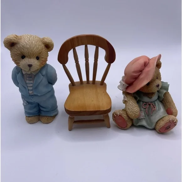 Cherished Teddies 7 Piece Collectors Set, Our Cherished Family 651125 - Picture 7 of 15